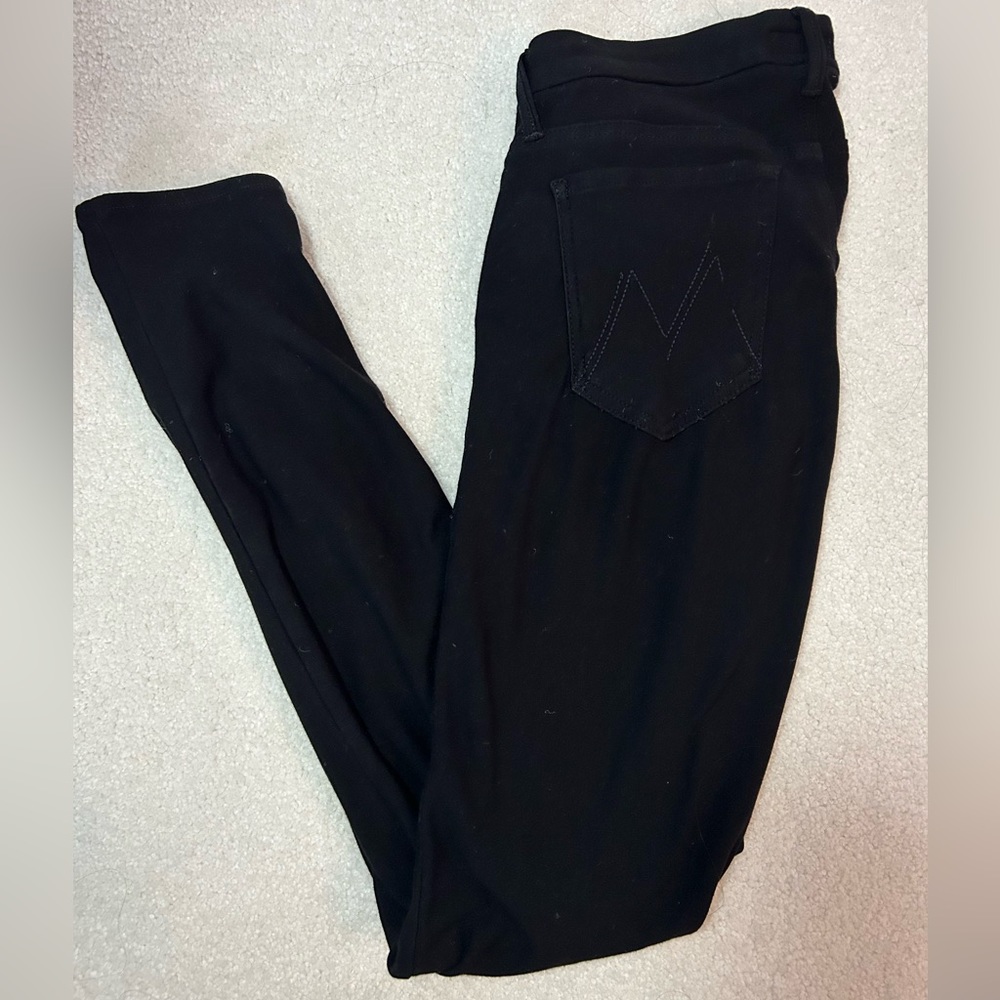 MOTHER The Looker Jeggings in Black